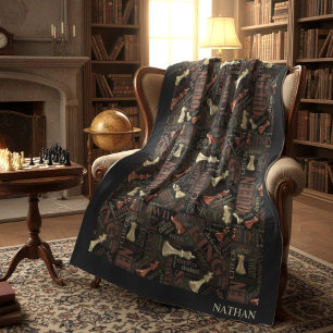 Cobertor De Velo Termos e peças do Xadrez Cobre e ID784 Dourado