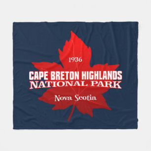 Cobertor De Velo Terras Altas do Cabo Bretão NP (folha maple)