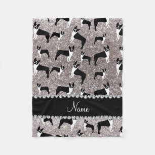 Cobertor De Velo Terrier de prata conhecido feito sob encomenda de