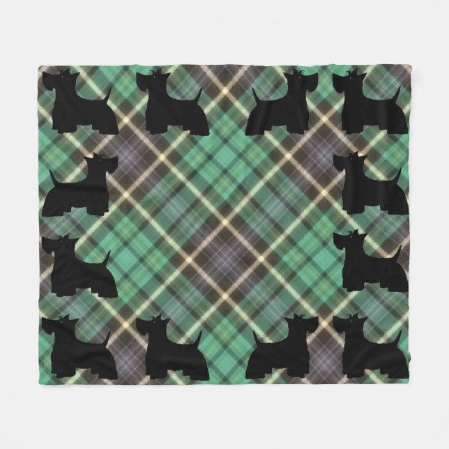 Cobertor De Velo Terrier Fleece Blanket (Frente (Horizontal))