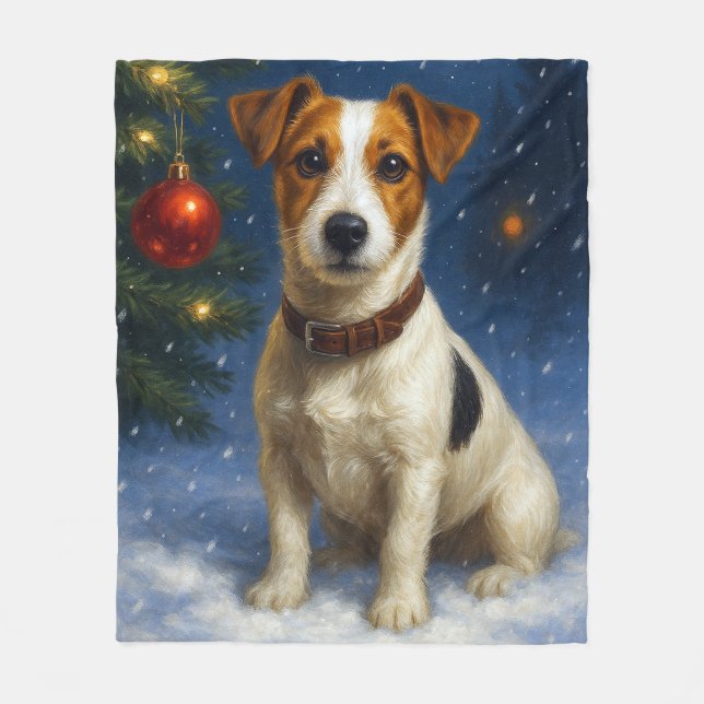 Cobertor De Velo Terrier Jack Russell  (Frente)