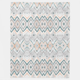 Cobertor De Velo Teste padrão cinzento pálido da lavagem da