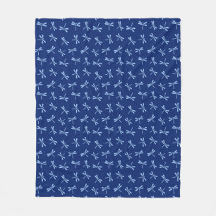 Cobertor De Velo Teste padrão, cobalto e azul-céu japoneses da