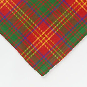 Cobertor De Velo Teste padrão da xadrez de Tartan da família das
