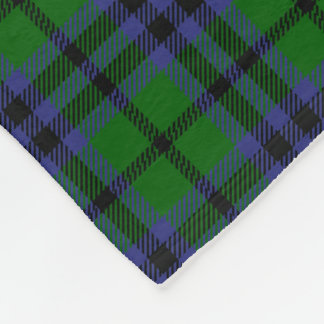 Cobertor De Velo Teste padrão da xadrez de Tartan da família de