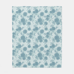 Cobertor De Velo Teste padrão floral retro 2 2