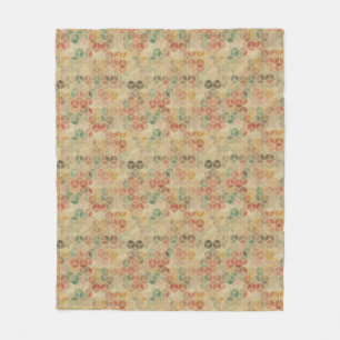 Cobertor De Velo Teste padrão geométrico retro 5