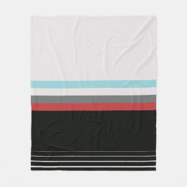 Cobertor De Velo Teste padrão listrado colorido moderno