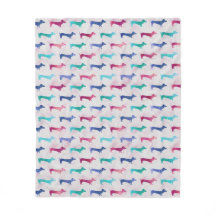 teste padrão Multi-colorido do Dachshund