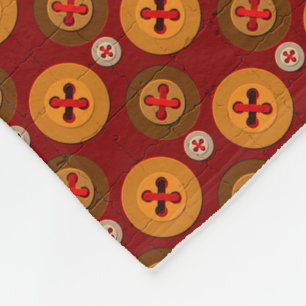 Cobertor De Velo Teste padrão sem emenda colorido com botões