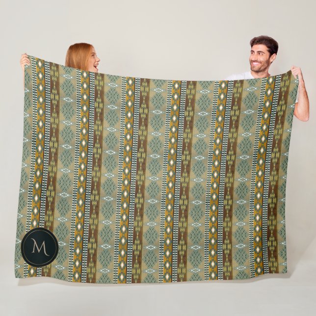 Cobertor De Velo teste padrão tribal étnico do sudoeste (In Situ)