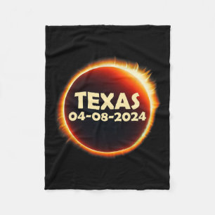 Cobertor De Velo Texas Solar Eclipse 2024 abril 8 Totality Texas