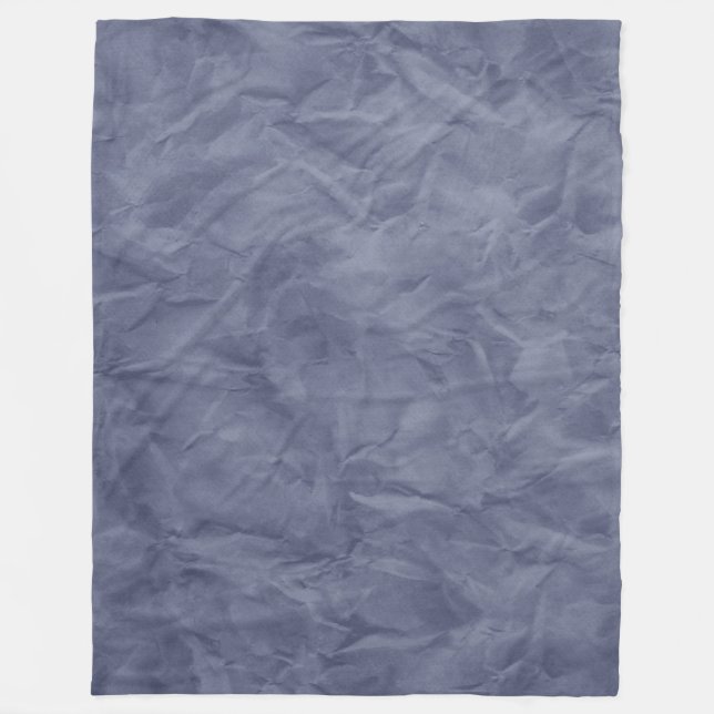 Cobertor De Velo TEXTO DO PAPEL DE FUNDO - azul sujo (Frente)