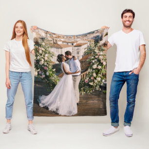 Cobertor De Velo Texto Sem Foto de Solteiro Minimalista Simples