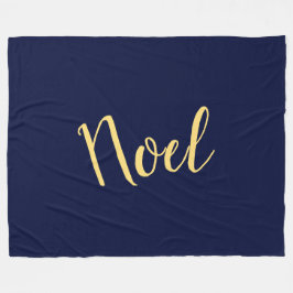 Cobertor De Velo Texto sofisticado do NOEL no Elegante Rich Marinho