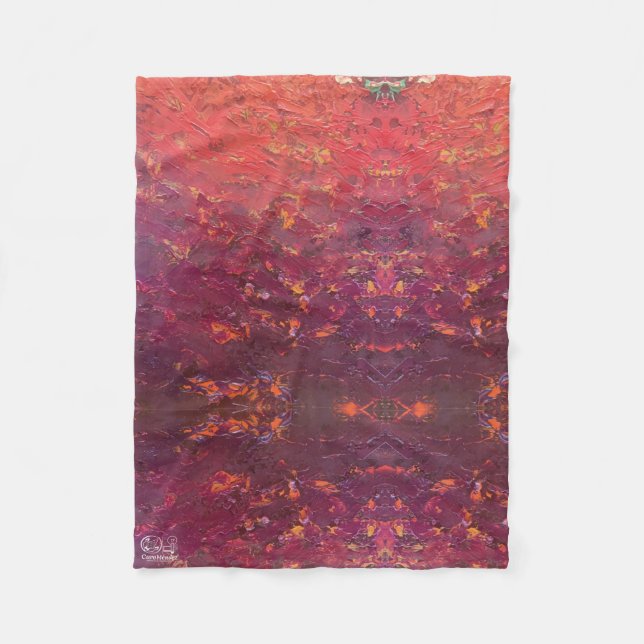 Cobertor De Velo Textura #1 de la obra La puesta del sol (Frente)