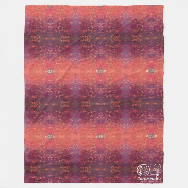 Cobertor De Velo Textura #1 de la obra La puesta del sol (Frente)