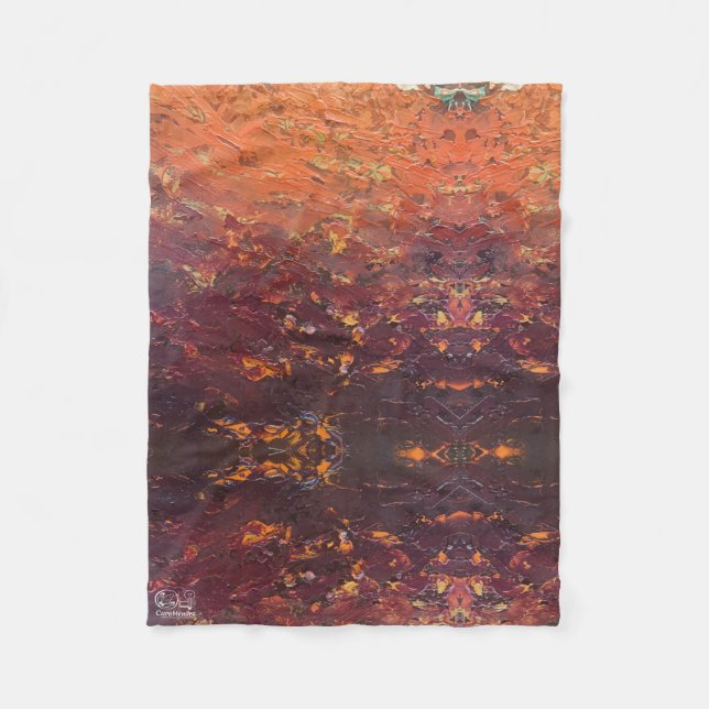 Cobertor De Velo Textura #3 de la obra La puesta del sol (Frente)