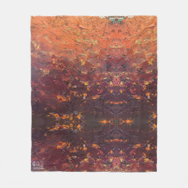 Cobertor De Velo Textura #3 de la obra La puesta del sol