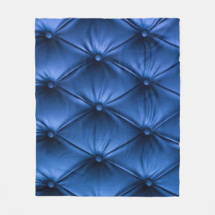 Cobertor De Velo Textura Azul De Couro: Fundo Luxuoso