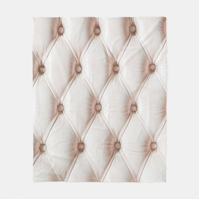 Cobertor De Velo Textura clássica de couro luxuoso,rosa antigo (Frente)