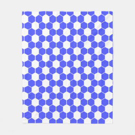 Cobertor De Velo Textura de Bola de Futebol Invertida  