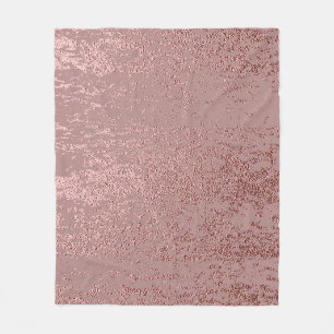 Cobertor De Velo Textura de ouro metálico, quartzo rosa.
