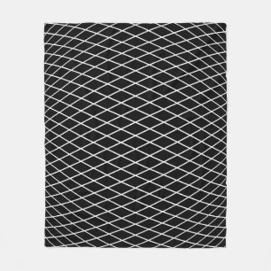 Cobertor De Velo Textura geométrica de lattice de diamante.