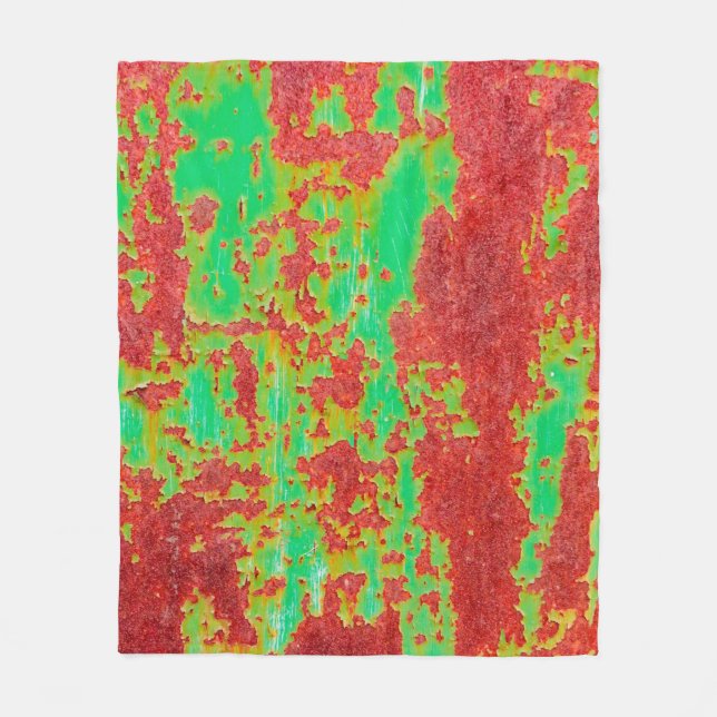 Cobertor De Velo Textura metálica com efeito de arranhões e fissura (Frente)