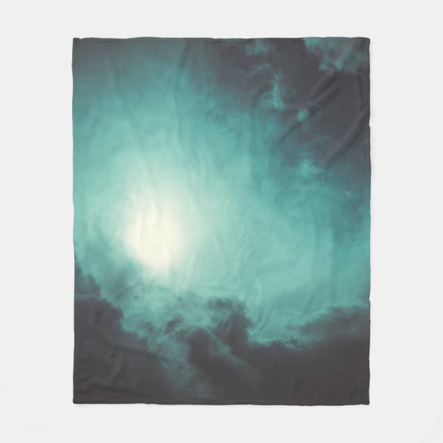 Cobertor De Velo Texture heaven clouds wind storm (Frente)