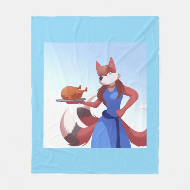 Cobertor De Velo Thanksgiving Anton's Mom (Frente)