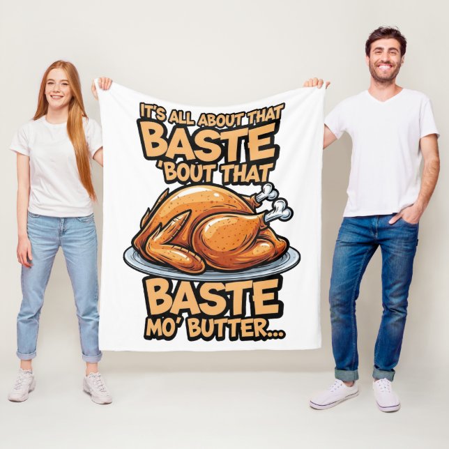 Cobertor De Velo Thanksgiving Fleece Blanket (In Situ)