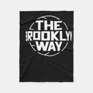 Cobertor De Velo The Brooklyn Way Net Basquete