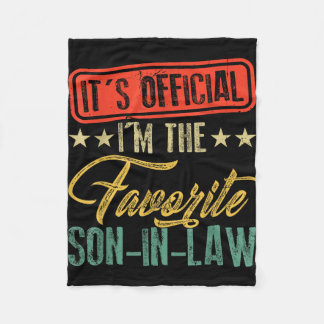 Cobertor De Velo The favorite son in law happy father's day