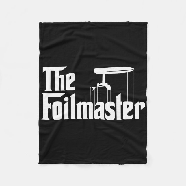Cobertor De Velo The Foilmaster - Funny E-foil Foilboard Surfing Gi (Frente)