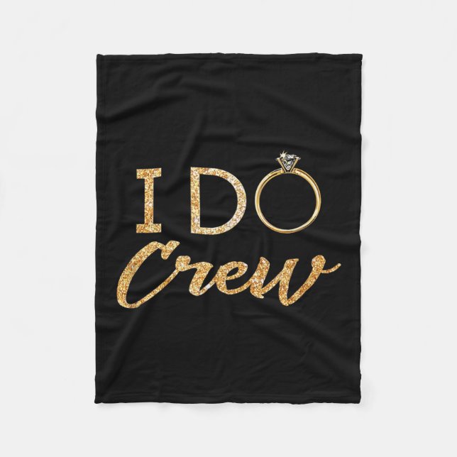 Cobertor De Velo The I Do Crew  (Frente)