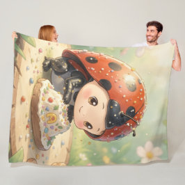 Cobertor De Velo The Ladybug and the Hidden Nectar Kingdom