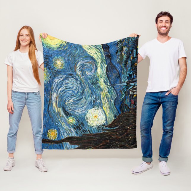 Cobertor De Velo The Starry Night by Vincent Van Gogh (In Situ)