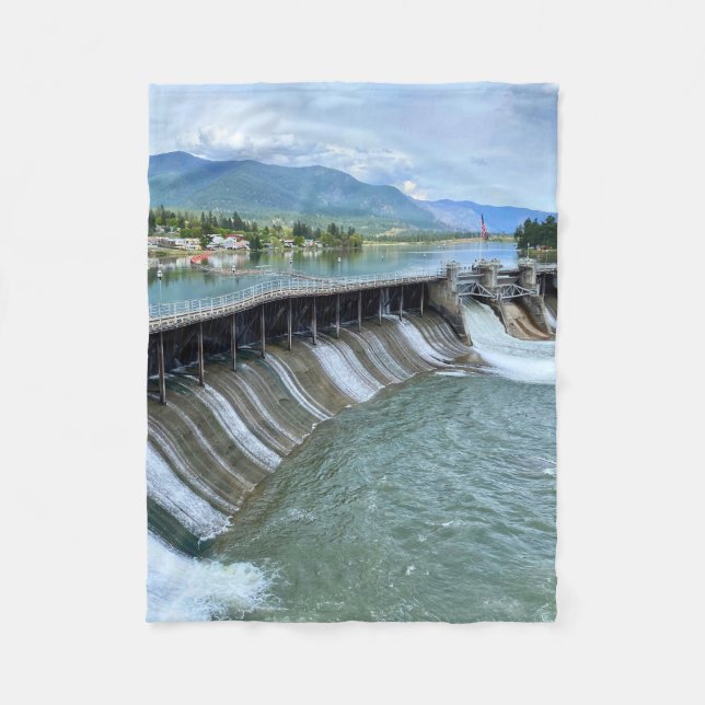 Cobertor De Velo Thompson Falls Dam (Frente)