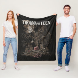 Cobertor De Velo Thorns of Eden - Gothic Streetwear Design