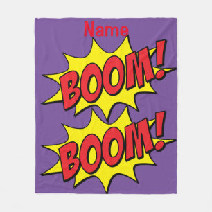 Cobertor De Velo Thunder_Cove do Boom do Cartoon