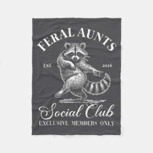 Cobertor De Velo Tias Ferozes Coelho Legal Anúncio de Bebê Tia Para