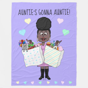 Cobertor De Velo Tia's Gonna Auntie
