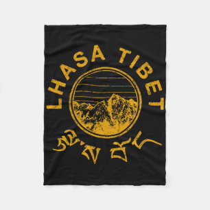 Cobertor De Velo Tibet Lhasa Vintage Tibetano Montanhismo Retro