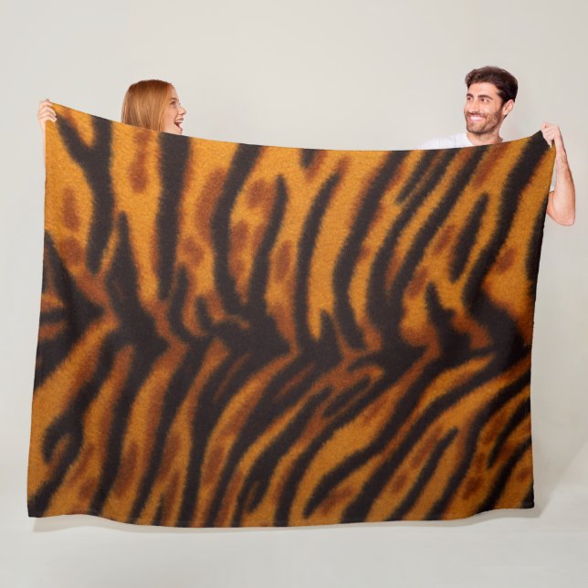 Cobertor De Velo Tiger Fleece Blanket (In Situ)