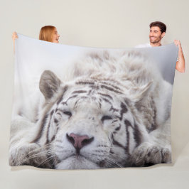 Cobertor De Velo Tiger Fleece Blanket