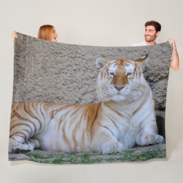 Cobertor De Velo Tiger Fleece Blanket