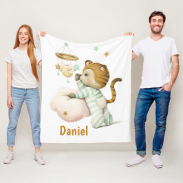 Cobertor De Velo Tigre de bebê bonito