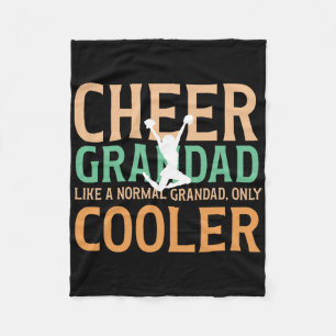 Cobertor De Velo Tio Legal Torcedor Tio Cheerleader Tio Liderando a
