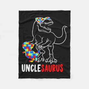 Cobertor De Velo Tio Saurus T Rex Dinossauro Conscientização do Aut